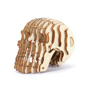 GG242 Skull 3D Wooden Puzzle